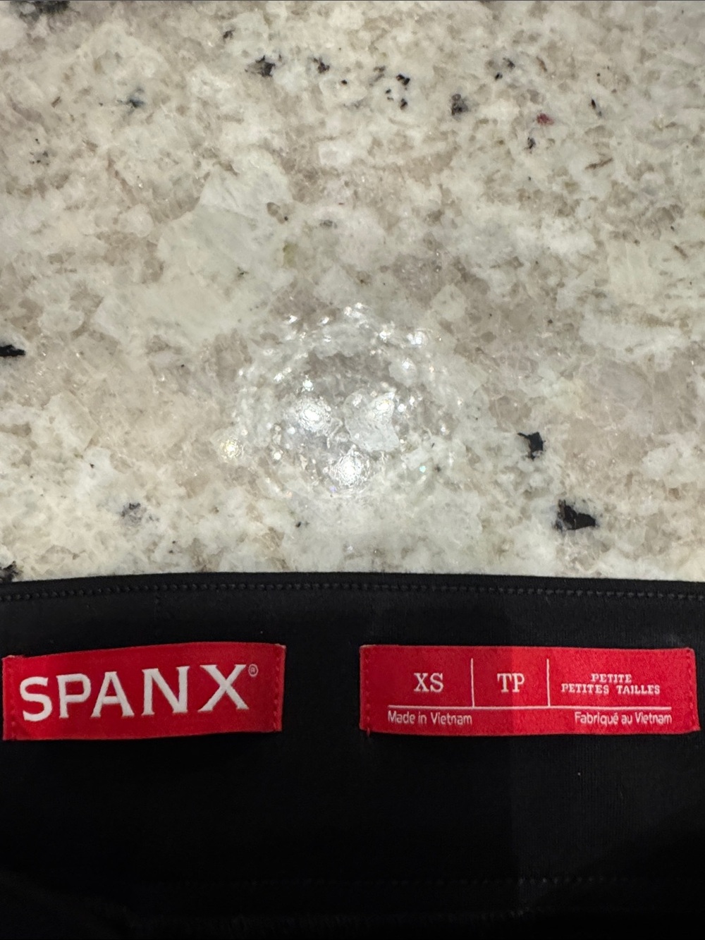 SPANX Black Shapewear Shorts with Red Label